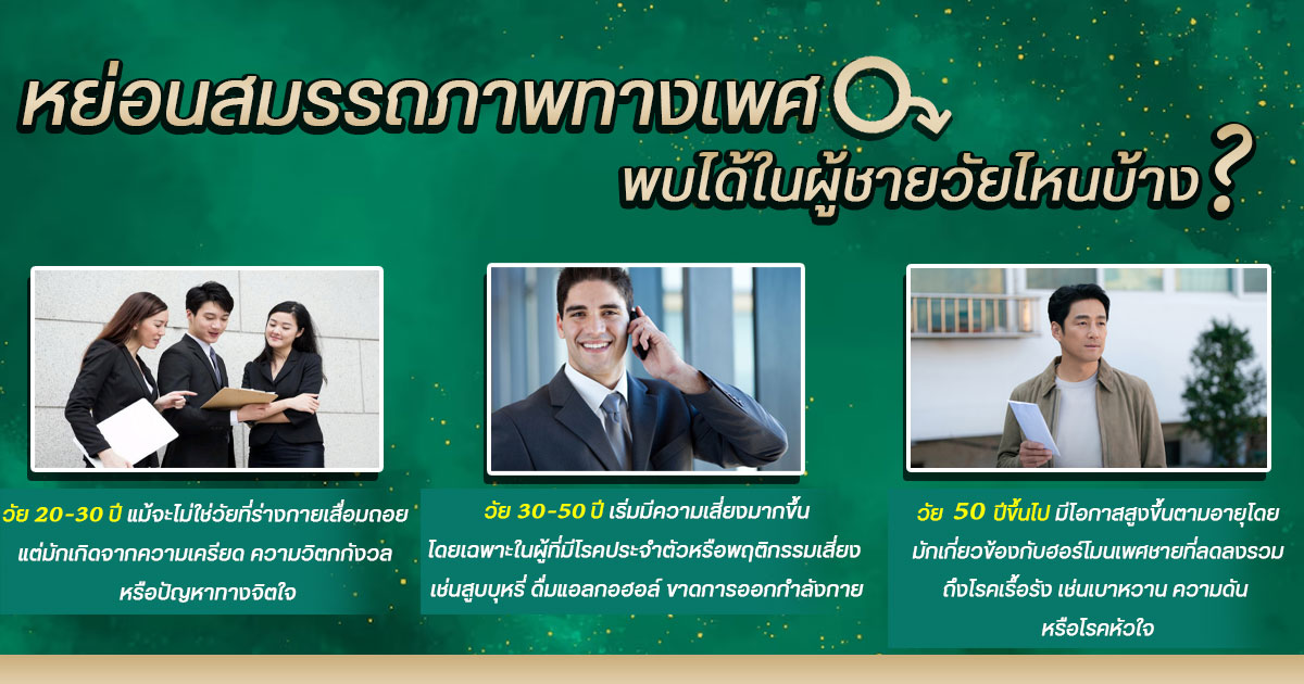 หย่อนสมรรถภาพทางเพศ